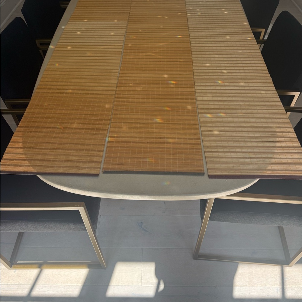 3 Indonesian Natural Tan Table Runners